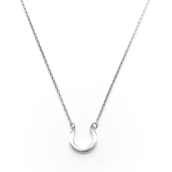 Equestrian Silver Lock Necklace - Abelstedt