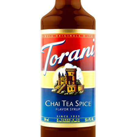 Torani Chai Tea Spice Syrup 750 mL