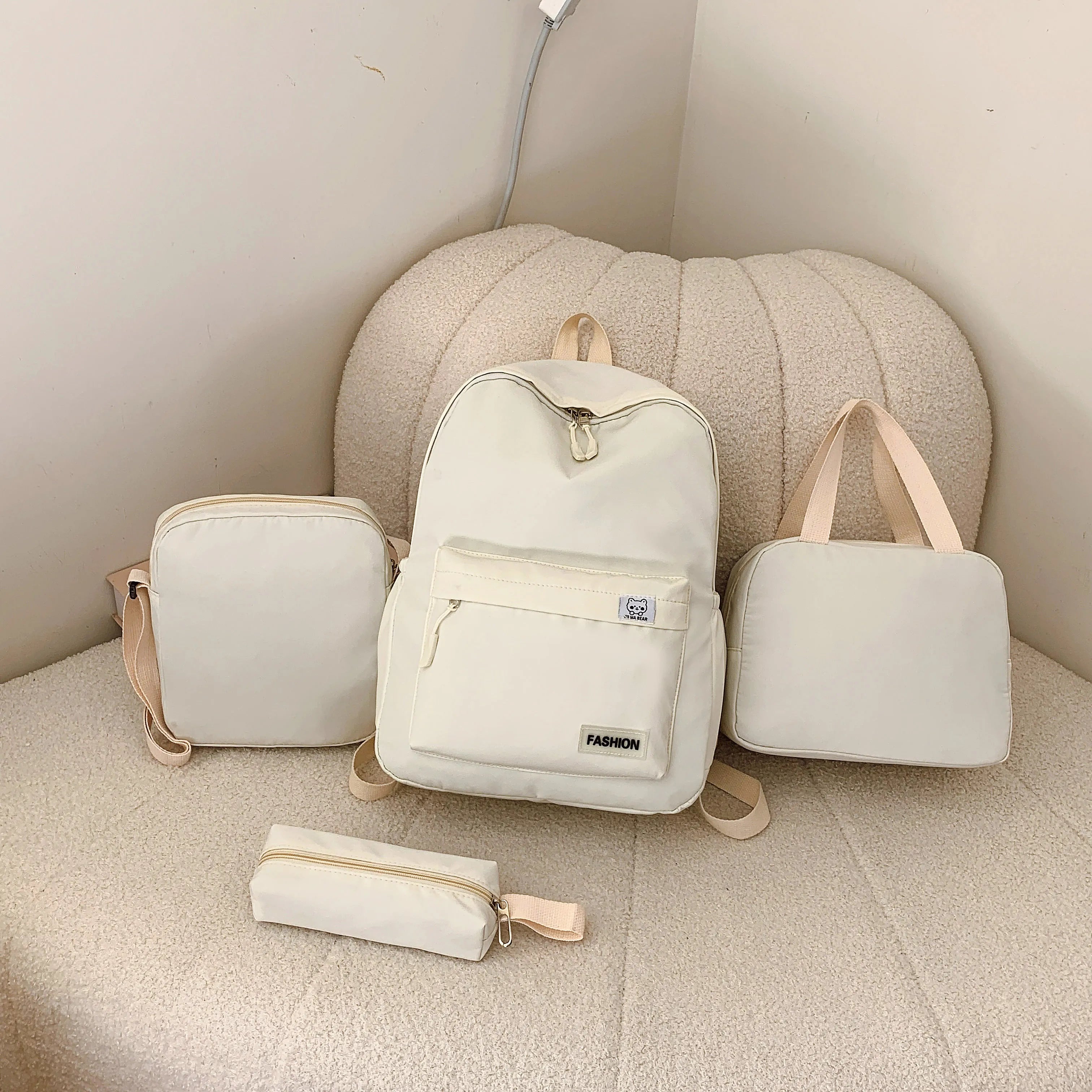 4-Piece Canvas Bag Set