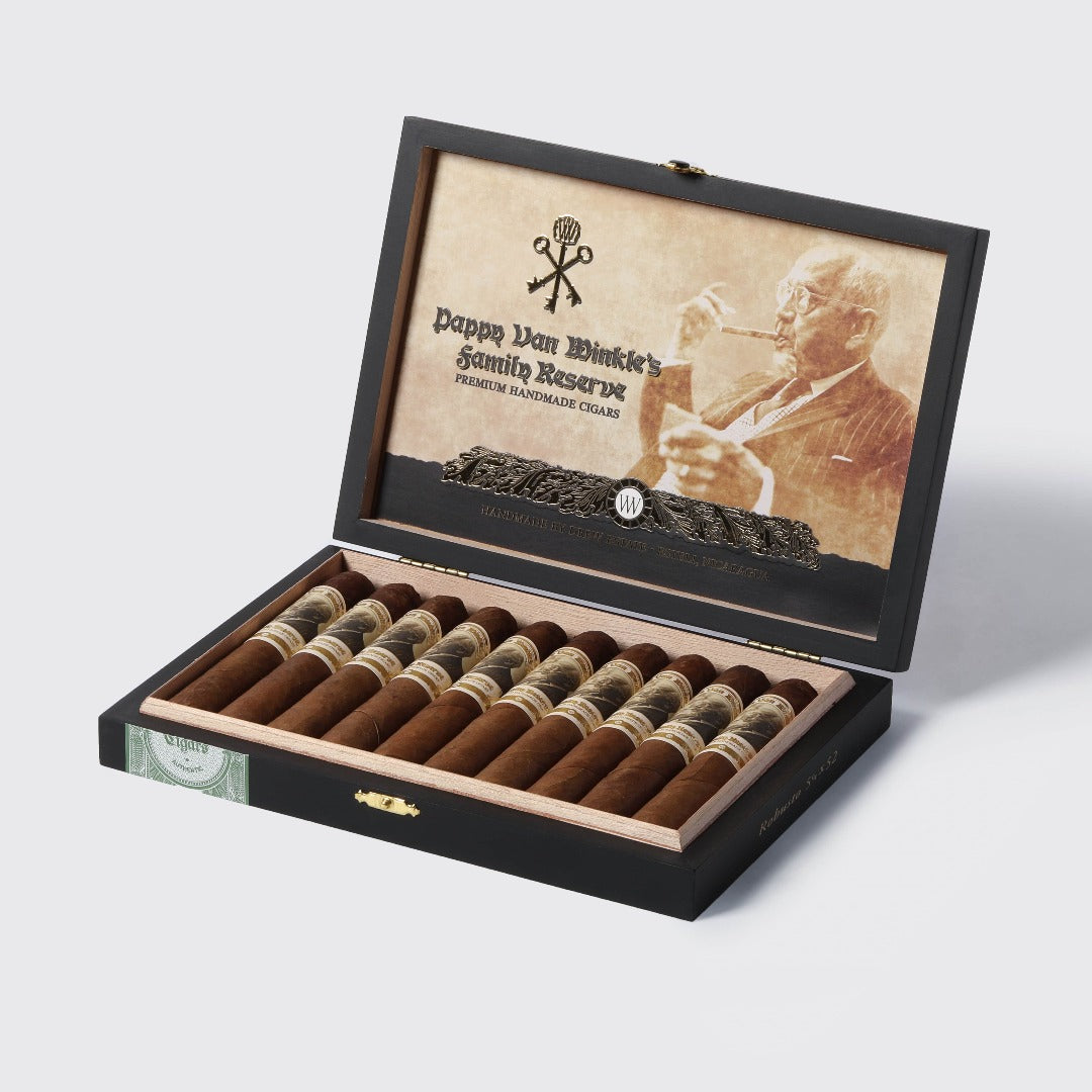 Pappy Van Winkle Barrel Fermented Cigars (Robusto Size Box of 10) - Pappy  Company product image