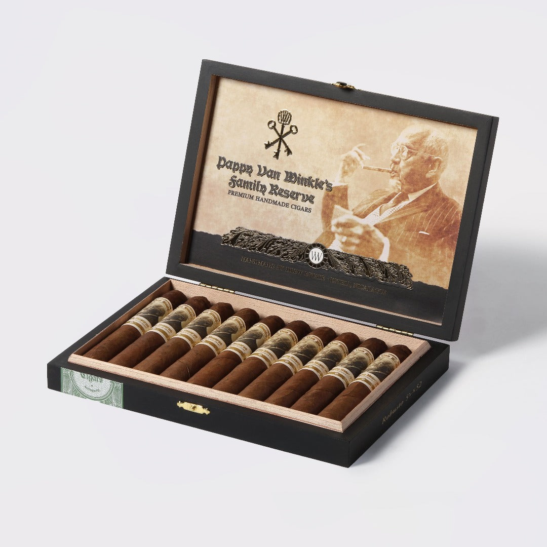 Pappy Van Winkle Barrel Fermented Cigars (Toro Size Box of 10) - Pappy  Company product image