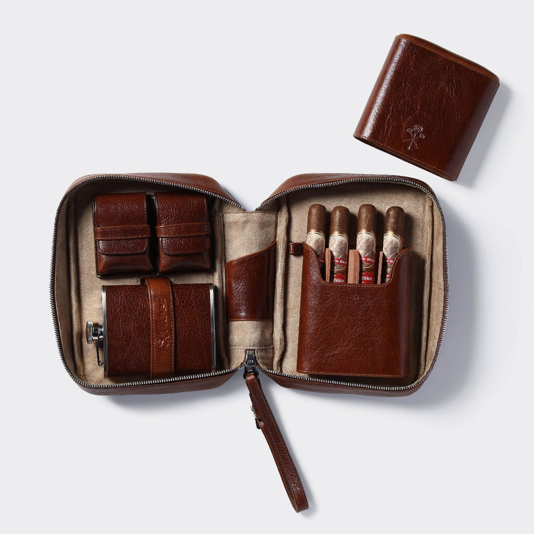 Three Cigar Show Band Carrying Case