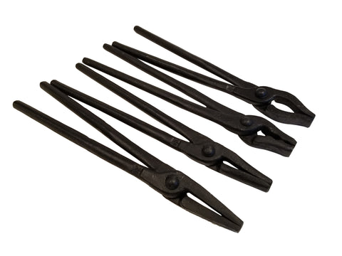  Blacksmith Tongs Blacksmith's Tong Round Nosed Blacksmith Tongs  for Blacksmith Anvil Forge Blacksmith's Tong (Round Nosed 90mm/110mm),110mm  : Everything Else