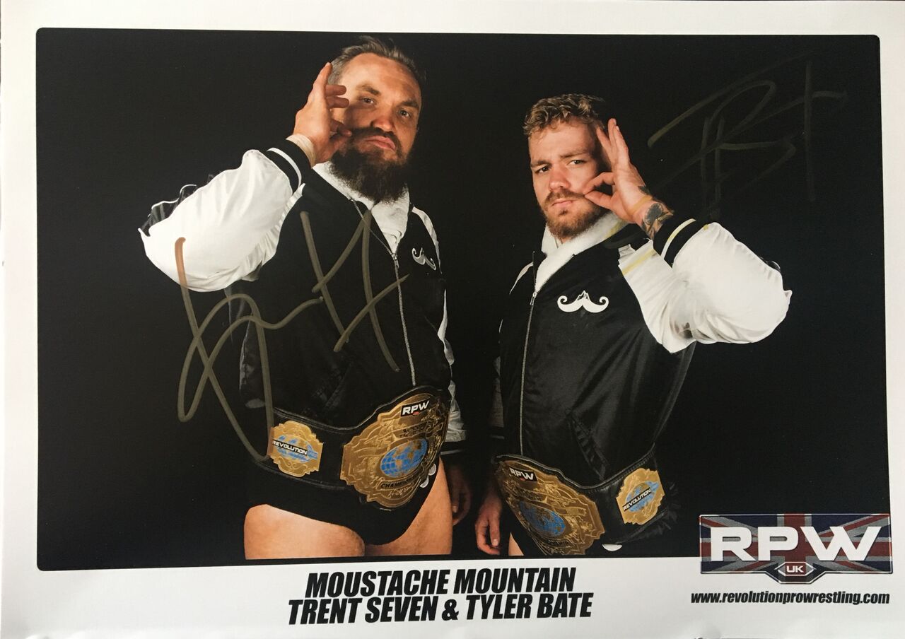 Signed Moustache Mountain Print Shop Revpro