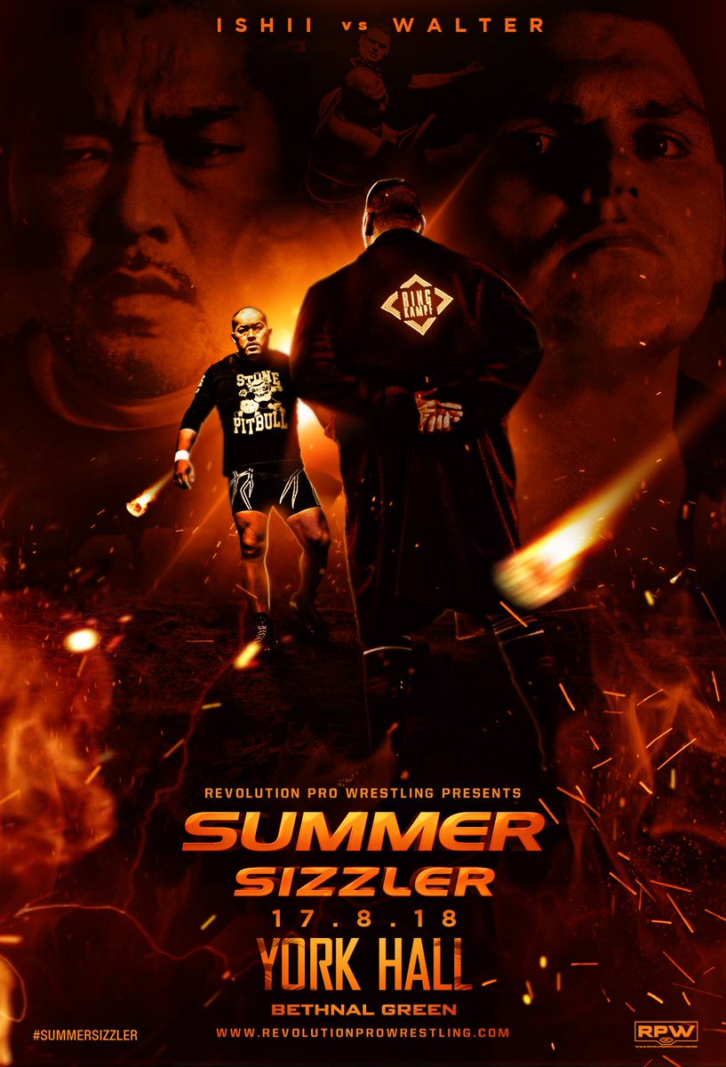 Summer Sizzler 2018 Poster Shop RevPro