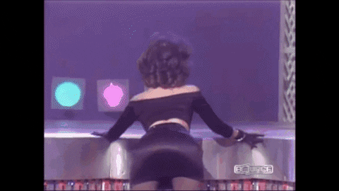 Rosie Perez dancing on Soul Train in the early 90s