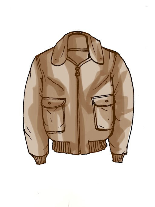 Bomber Jacket aka the Flight Jacket Leather Jacket Cleaning here at leathercareusa.com