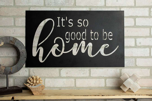 Welcome Home Sign Welcome Home Metal Word Sign Southern 