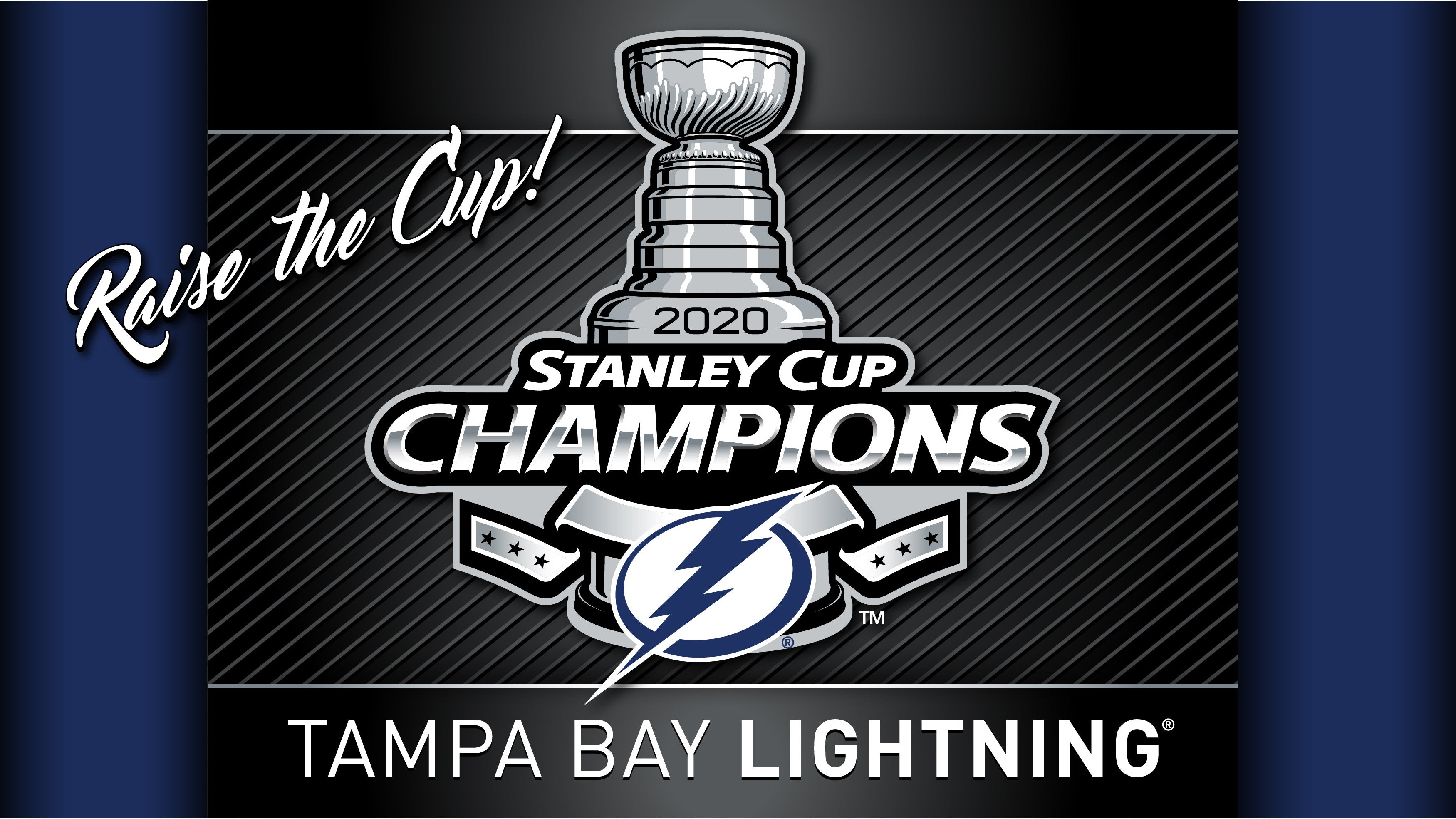 Tampa Bay Lightning 2020 Stanley Cup Lamp Neon Light Sign 24"x20"  HD Vivid