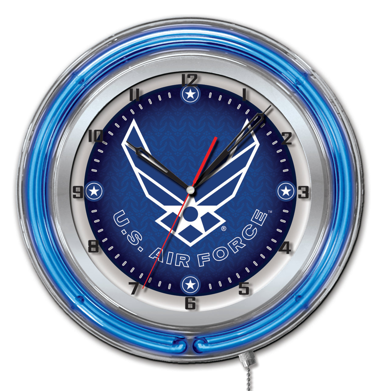 Tampa Bay Rays: Retro Lighted Wall Clock - The Fan-Brand