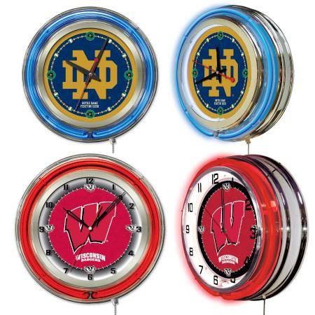 St. Louis Cardinals Double Neon Wall Clock - 19