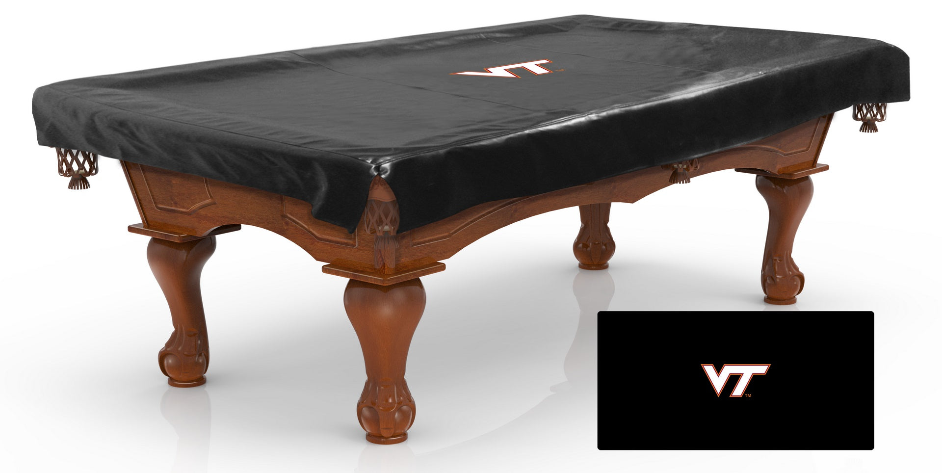 Virginia Tech Pool Table Cover