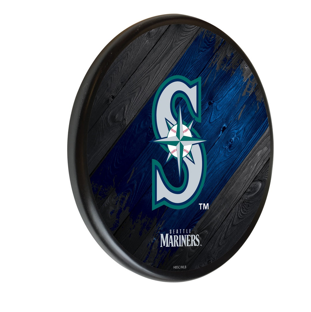 MLB Seattle Mariners Baseball Tradition Wood Sign Panel