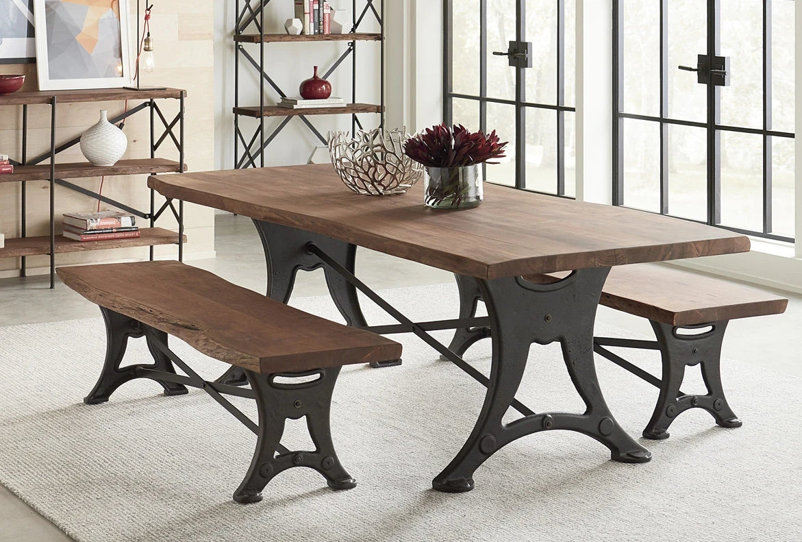 Blayne dining table and bench