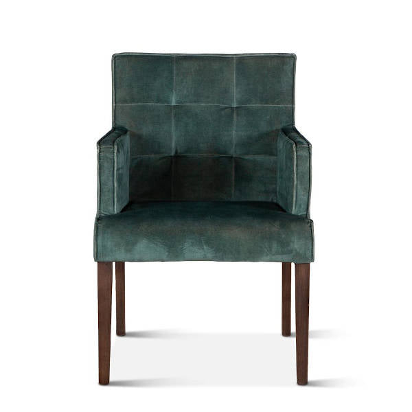 Velvet Accent Chair - World Interiors