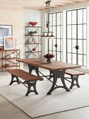 Blayne Dining Table and bences