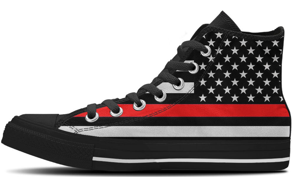 thin red line shoes