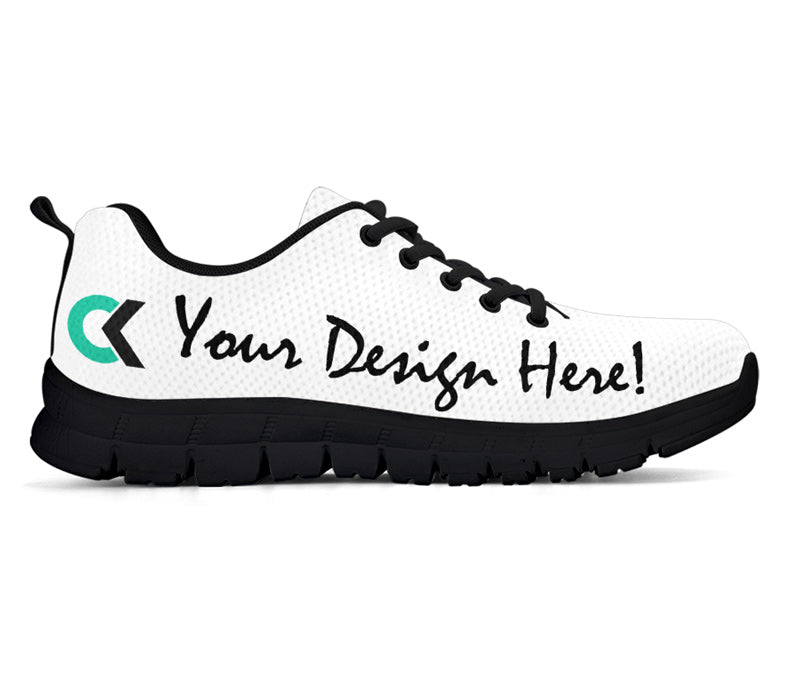 Design Your Own Sneakers - Black – CustomKiks.com