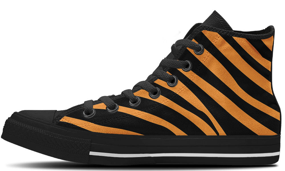 tiger stripe sneakers