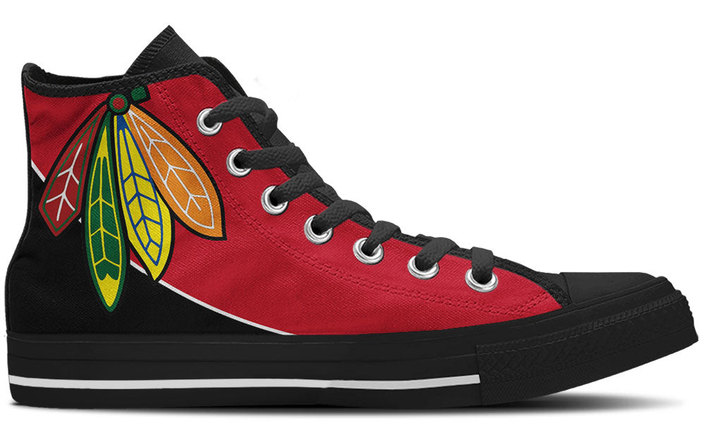 blackhawks converse shoes