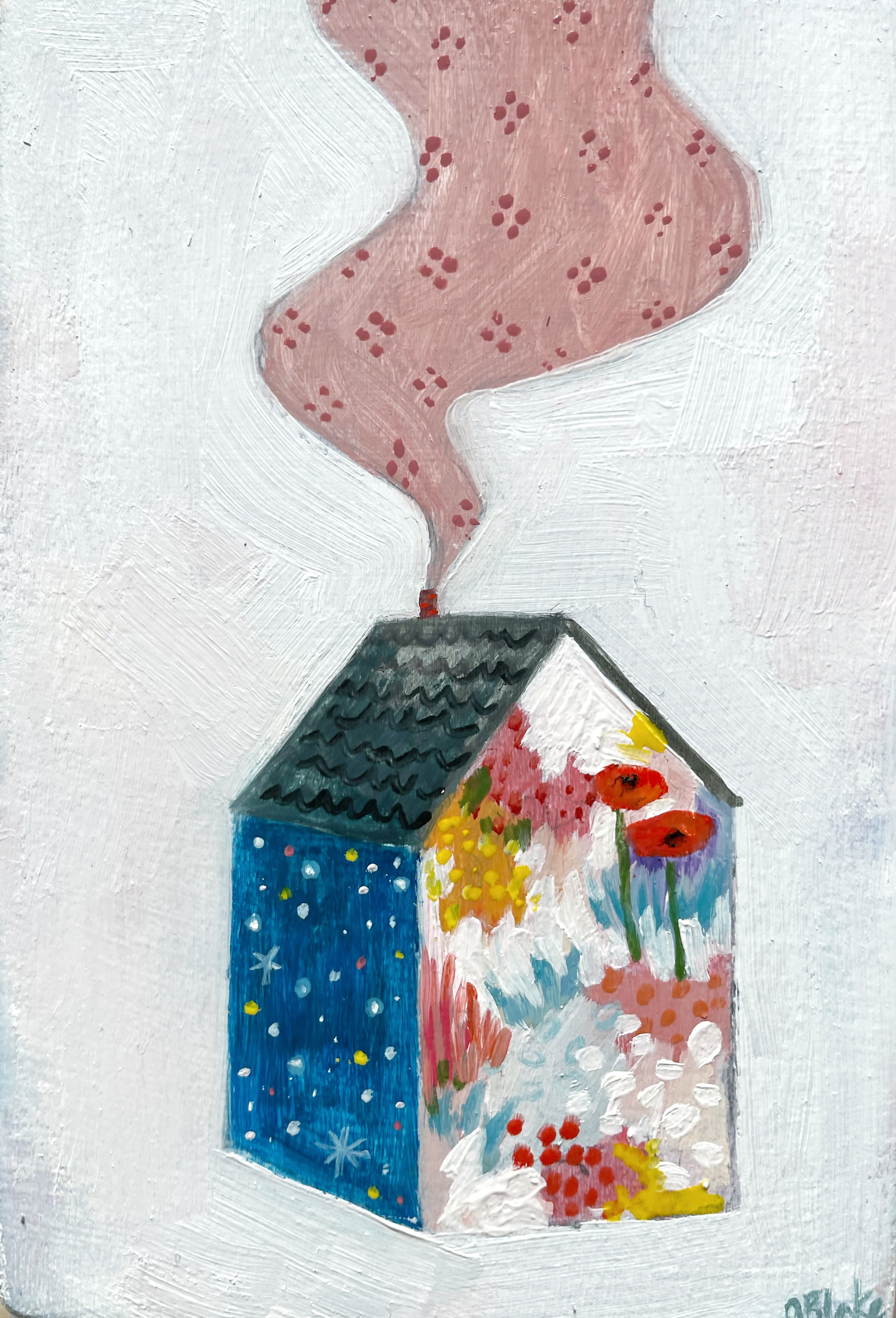 A home made of starlight and wildflowers
