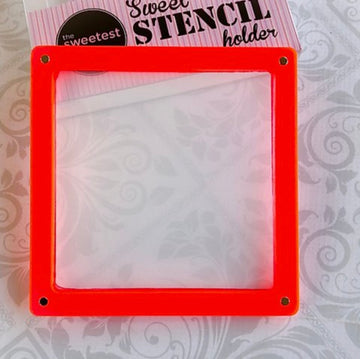 The Sweetest Tiers Sweet Stencil Holder Plus for Stencilling Extra Large  Cookies PYO 