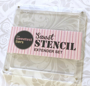 Quick demo using The Sweet Stencil Holder by @thesweetesttiers with  Instructions for use (from the website). Stenciling has never been so easy  !, By Emma's Sweets