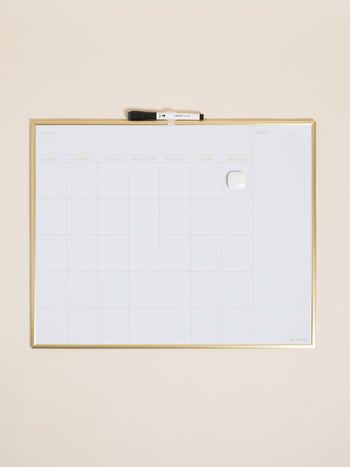 That 2-inch square white plastic magnet with what looks like an N in a  circle on it is a whiteboard magnet from a company named U Brands (the N is  actually a