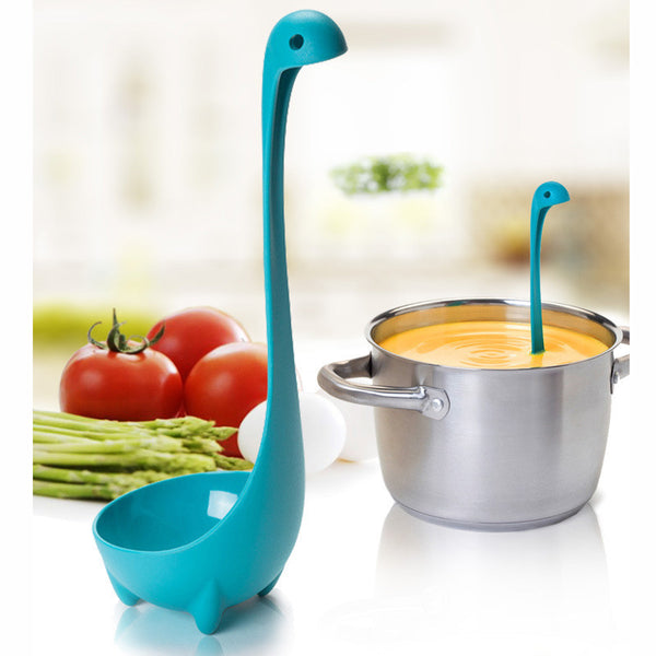 dinosaur soup ladle