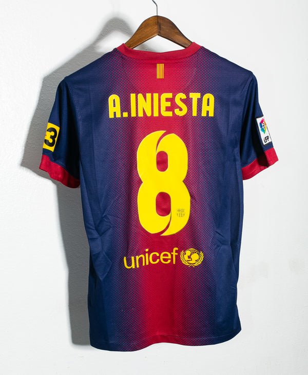 Barcelona 2012-13 Messi Home Kit (S) – Saturdays Football