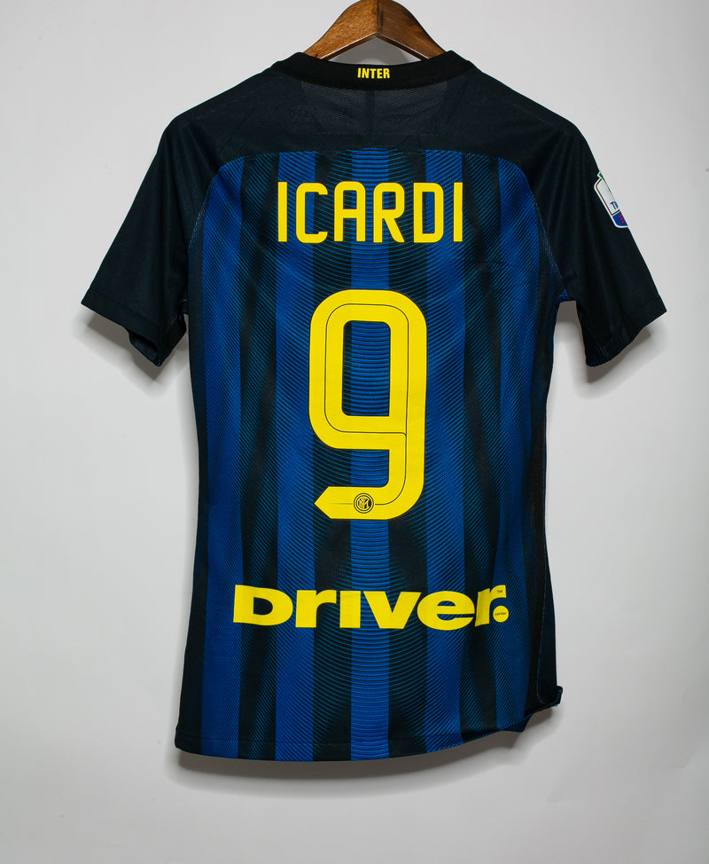 kwaadheid de vrije loop geven Vakantie Soedan Inter Milan 2016-17 Icardi Home Kit (M) – Saturdays Football