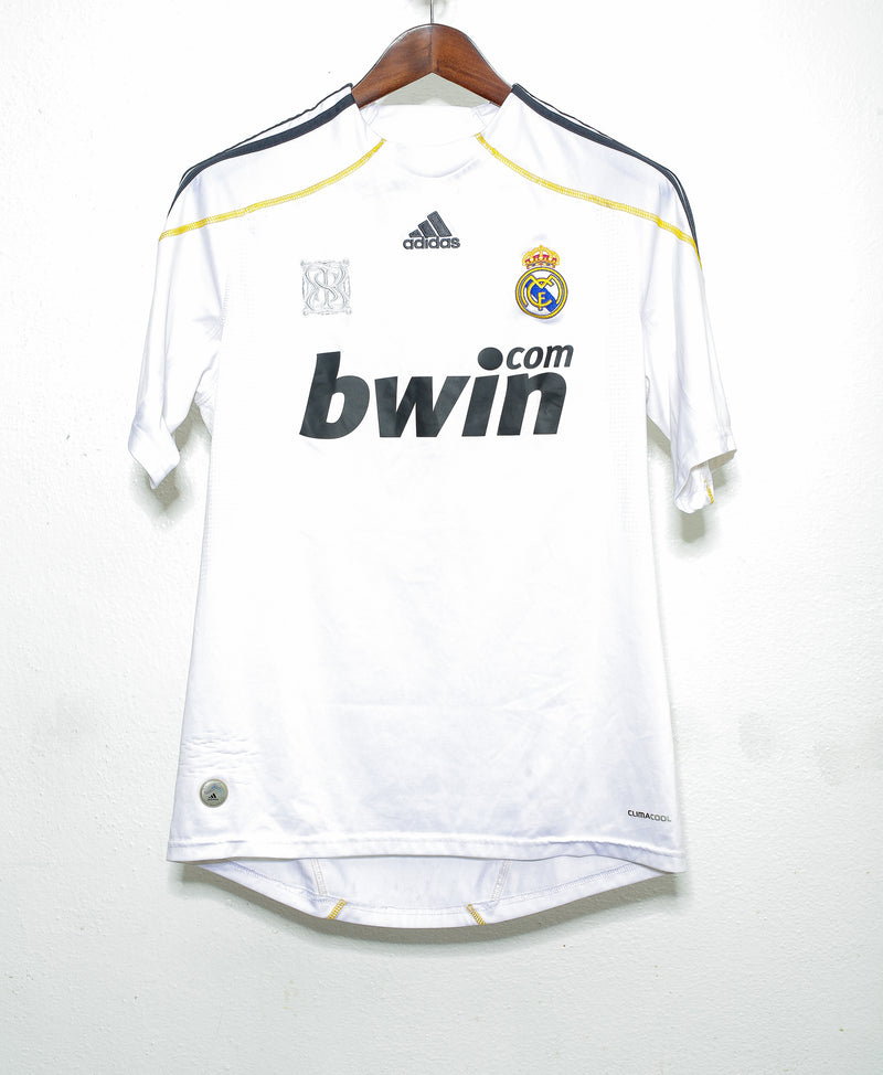 2009 Real Madrid Home #9 Ronaldo ( M ) – Saturdays Football