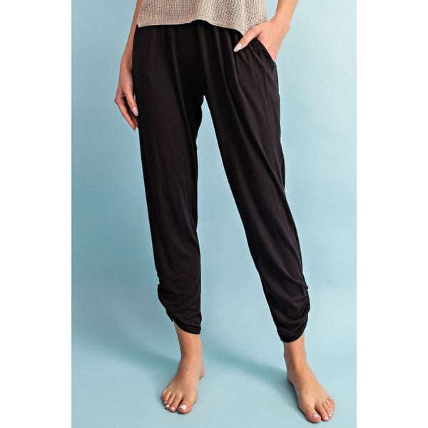 The Curated Closet - Black Beach Pants