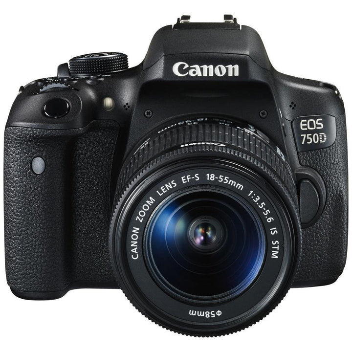bout spreken Naar de waarheid Canon EOS 750D 24.2MP Digital SLR Camera Black with 18-55 IS STM Lens –  TreeRootss