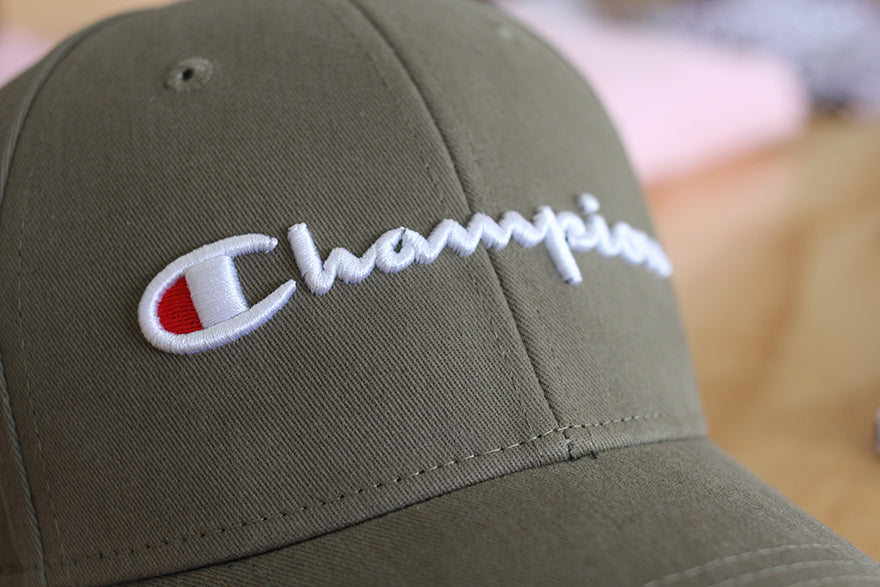 champion khaki hat