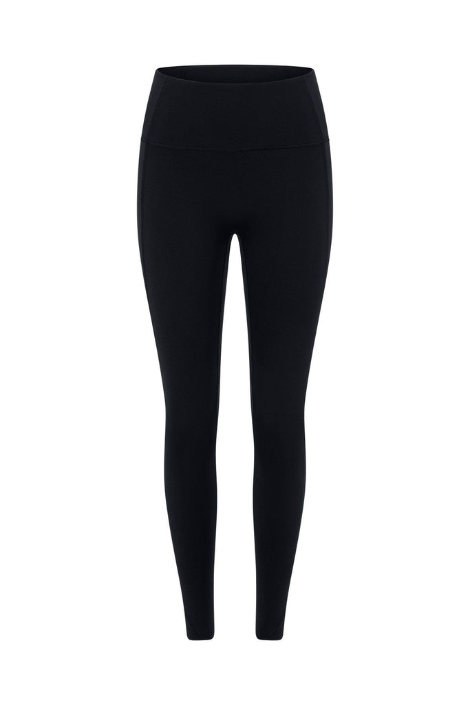 Metaverse Eco No Chafe Pocket Ankle Biter Leggings Black