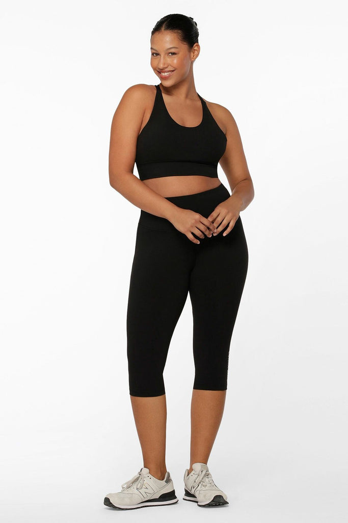 Amy Winter Thermal Phone Pocket Tech Leggings - Black