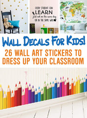 Back to School: Notes Dry Erase Vinyl - Removable Wall Adhesive Decal