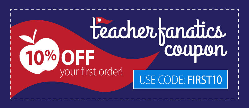 TeacherFanatics Coupon Discount - 10% OFF first order - Use code: FIRST10