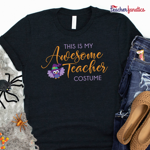 Halloween Scary Teacher Costume T-Shirt Gráfico por