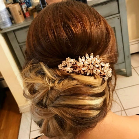 mother of the bride hair combs