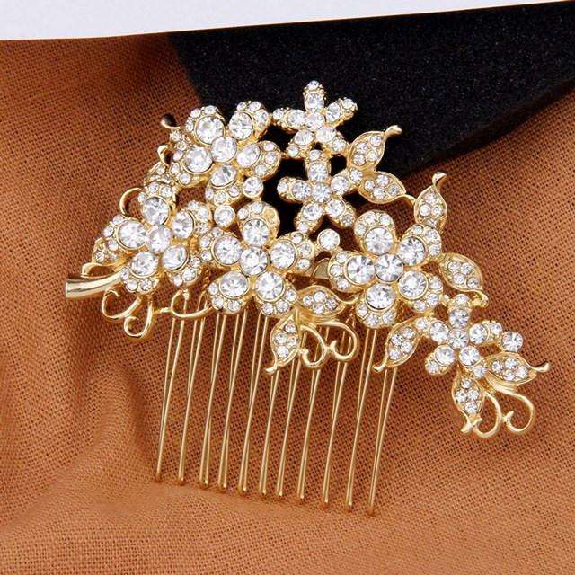 rhinestone wedding hair accessories