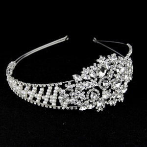 pearl tiara headband