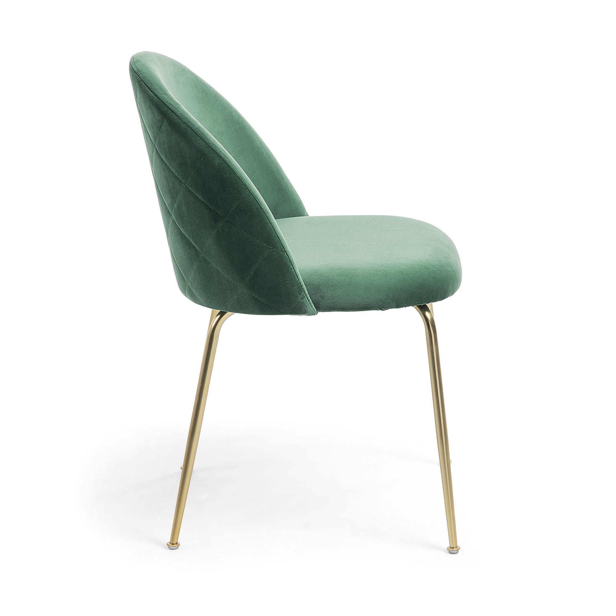 green velvet chair gold legs