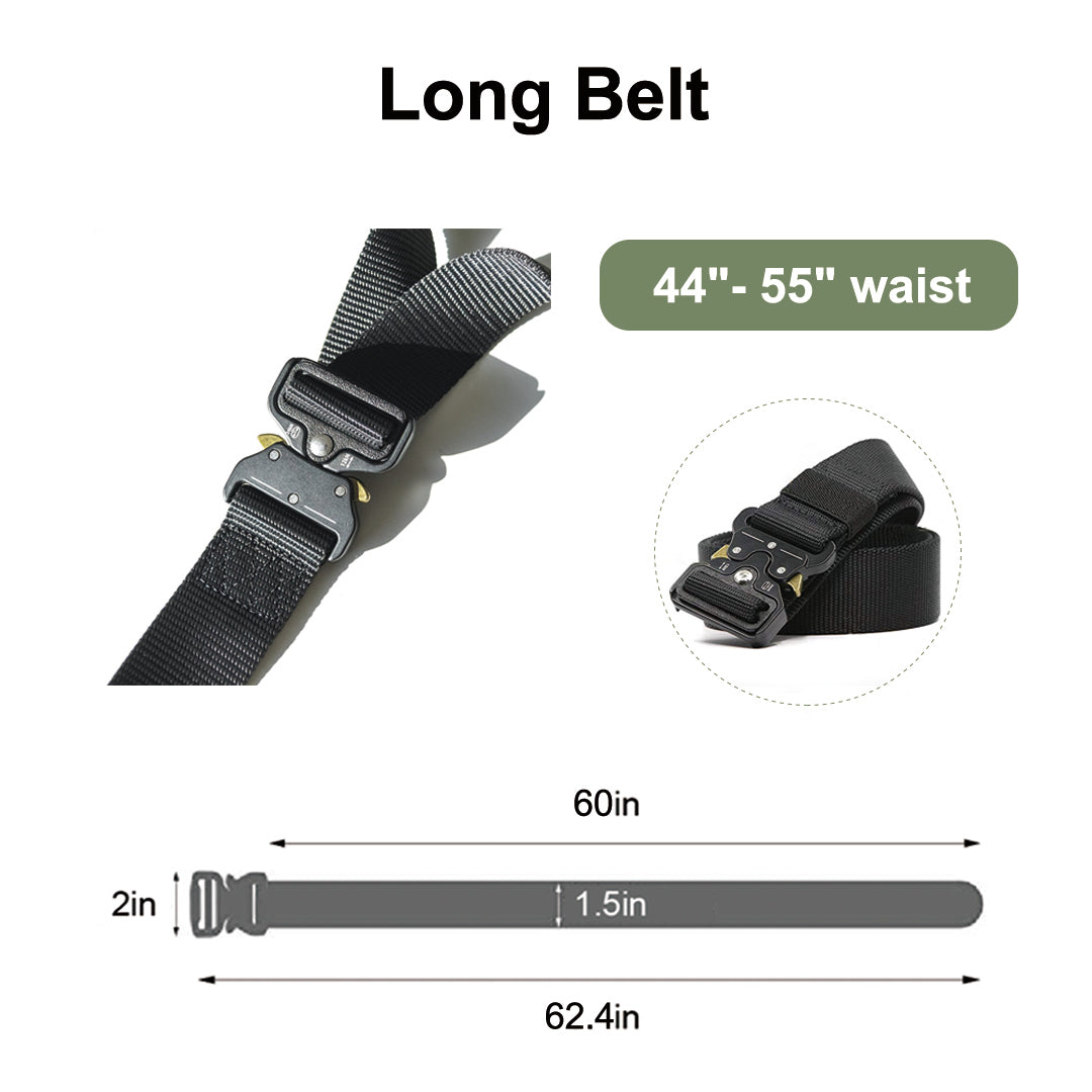 1.2 Ton Tactical Belt - Black Fox Outdoors