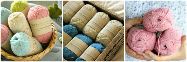 Organic sustainable Australian grown merino wool yarn