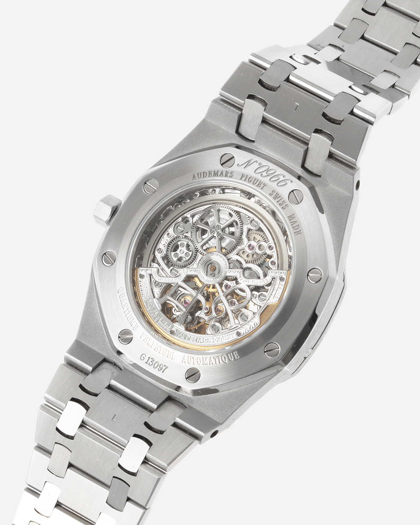 Audemars Piguet Royal Oak 25829ST Perpetual Calendar Openworked ...