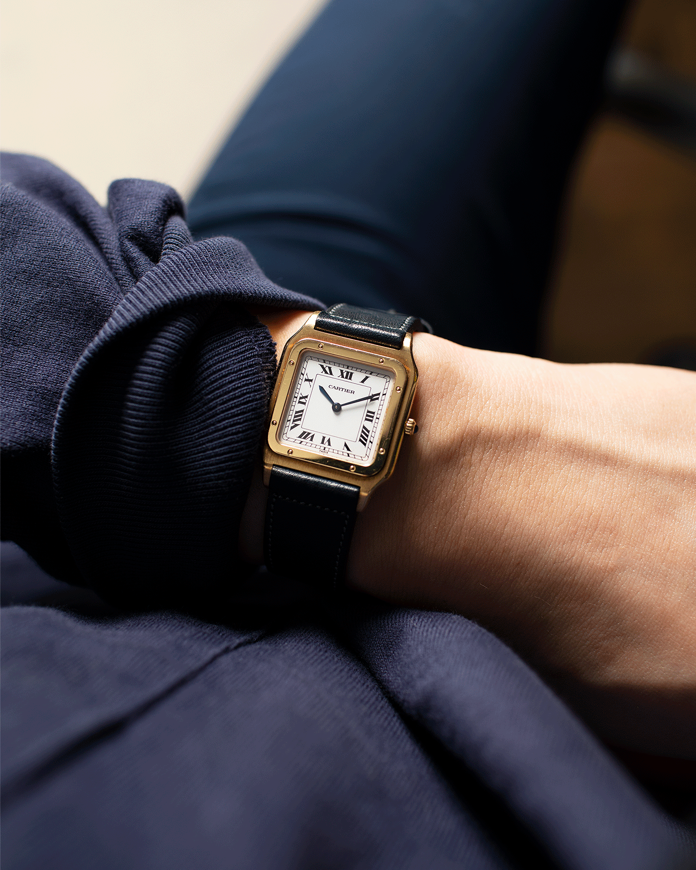 vintage cartier santos dumont watch