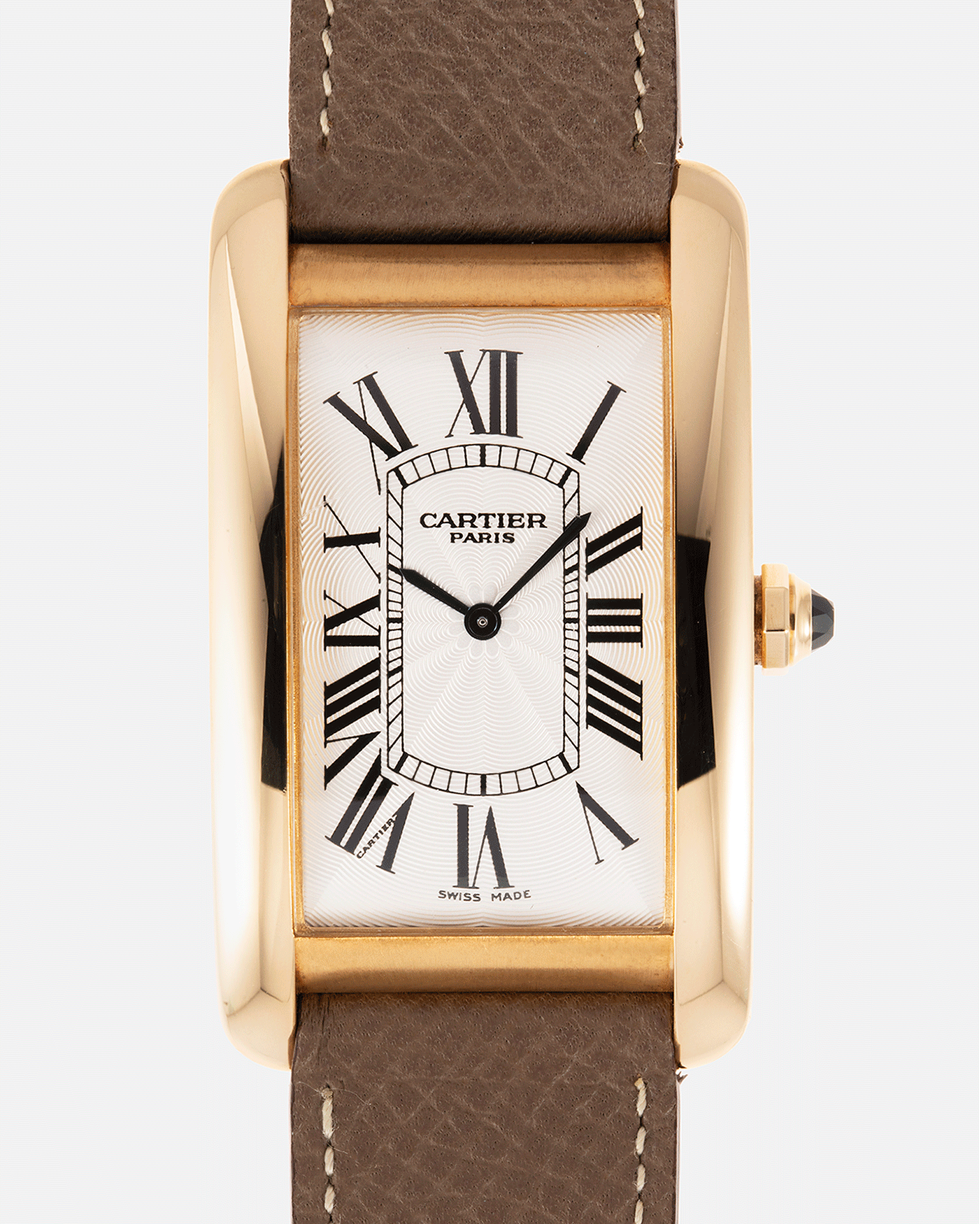 cartier tank watch running slow