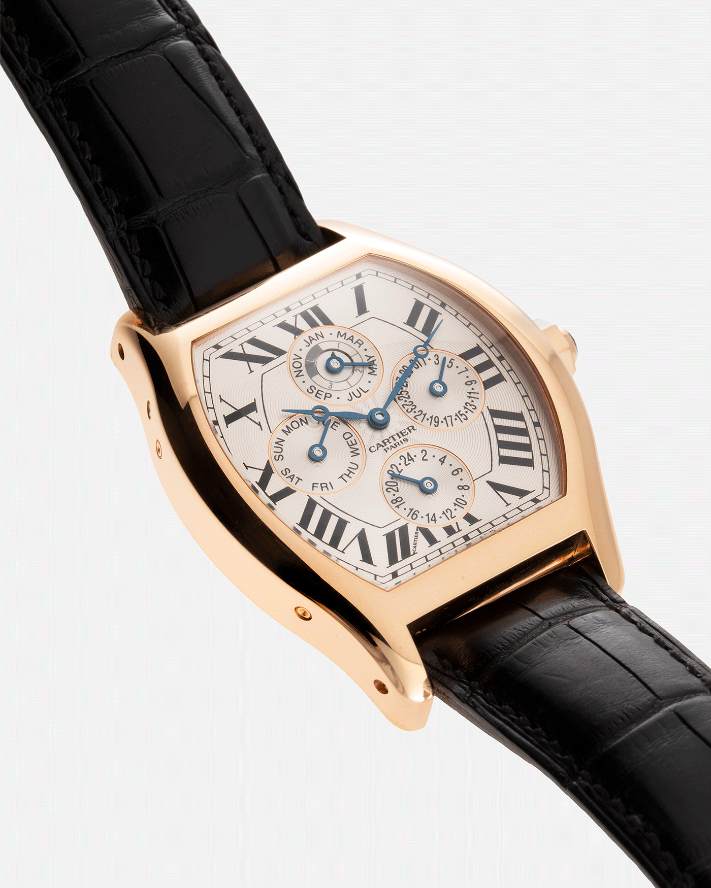 Cartier Tank CPCP Tortue Perpetual Calendar Collection Prive Cartier